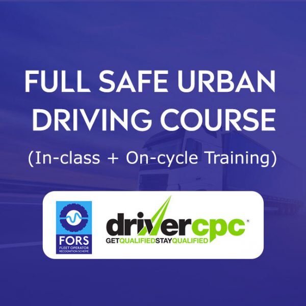 DRIVER CPC FORS PROFESSIONAL WRRR (SAFE URBAN DRIVING) MODULE - FULL IN CLASS + ON-CYCLE TRAINING (LEATHERHEAD)