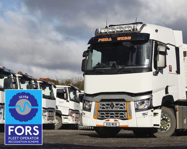 PJ Webb secures FORS Silver Accreditation